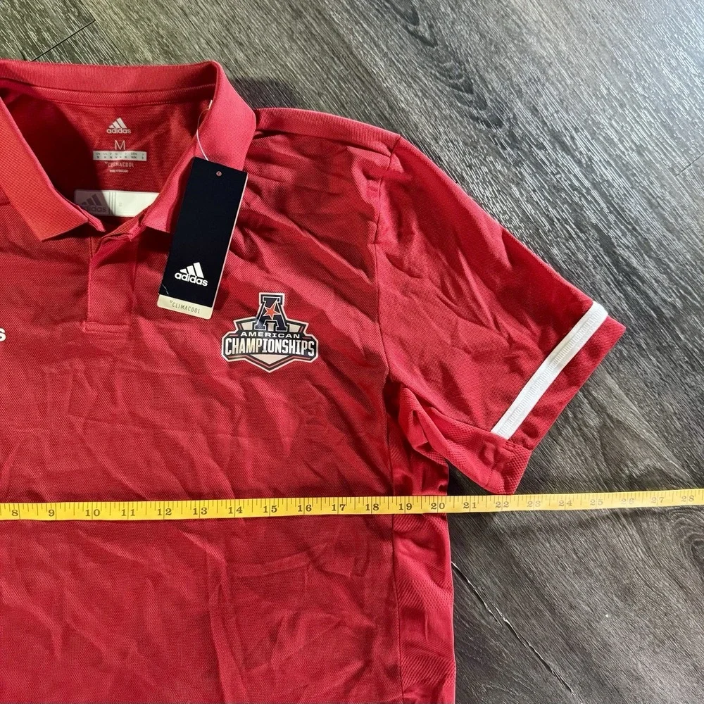Adidas American Athletic Conference Champs Polo Medium NWOT